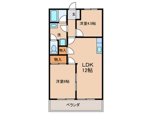 メゾン・ド・ラピュタの物件間取画像